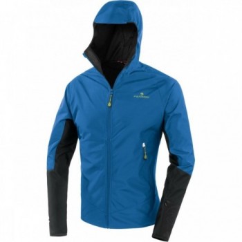 Chaqueta Ural Hombre Azul M Softshell Antiviento Transpirable Montaña - 1