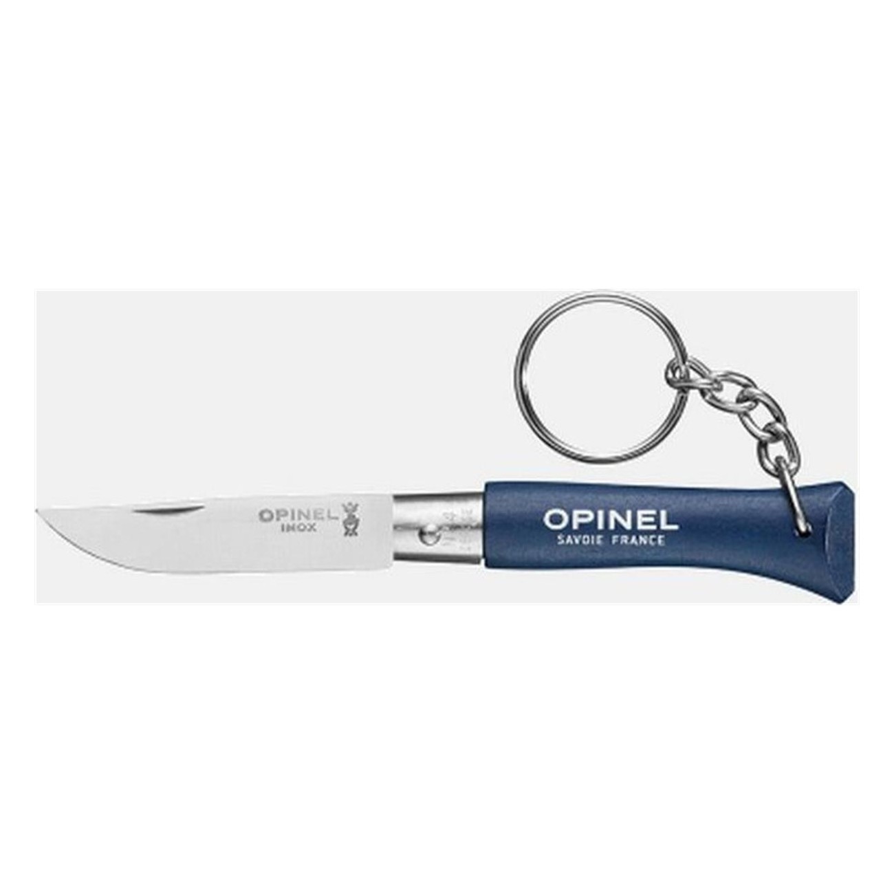 Opinel Keychain Knife N° 4 Khaki - Set of 6 with Stainless Steel Blade - 3