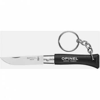 Opinel Keychain Knife N° 4 Khaki - Set of 6 with Stainless Steel Blade - 4