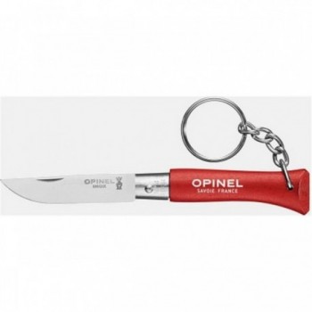 Opinel Keychain Knife N° 4 Khaki - Set of 6 with Stainless Steel Blade - 5