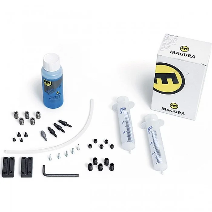 Kit Completo di Assistenza Tecnica per Freni a Disco e Pattino con Olio Royal Blood, Siringhe, Chiave Torx T25 e Accessori - 1 -