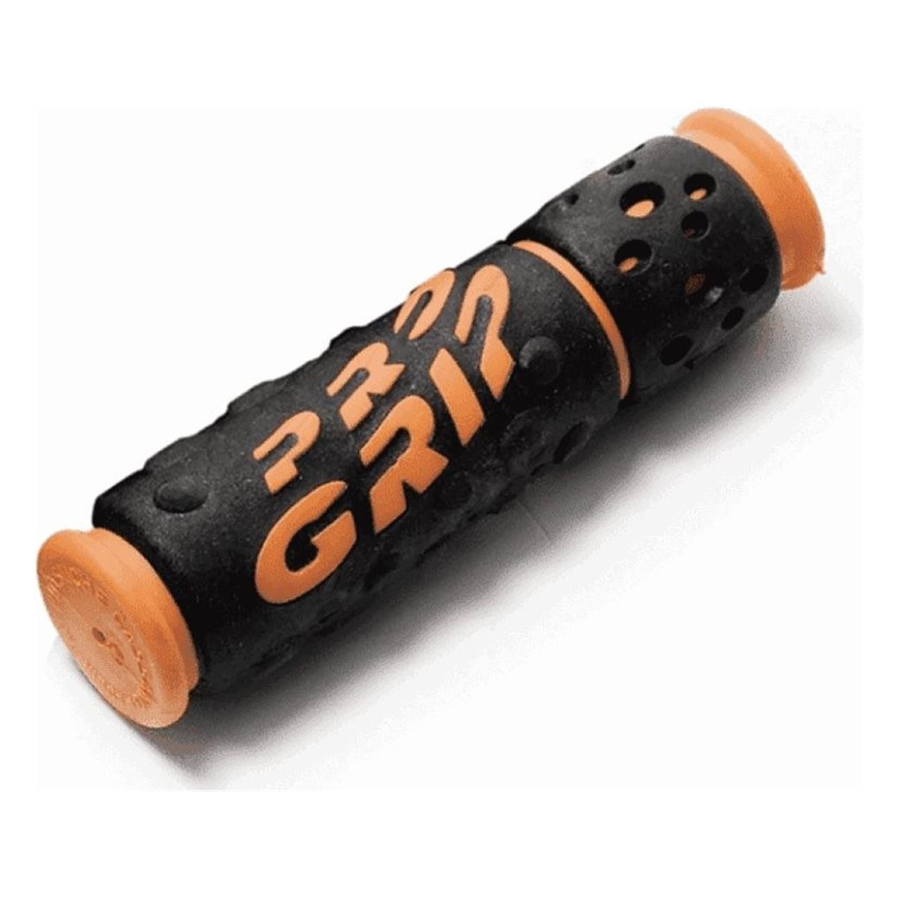 Progrip 953 MTB Grips in Orange/Black Rubber for Adults - Comfort & Control - 1