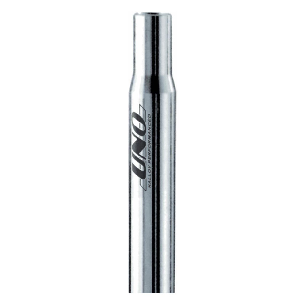 Aluminum Seat Post 26.6x300mm Silver - Durable and Lightweight for Bicycles - 1