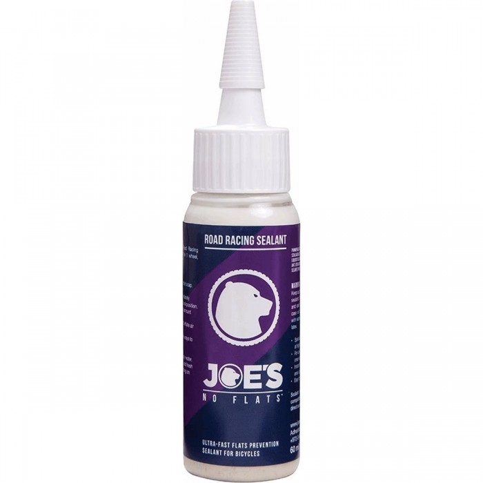 Scellant pour Pneus Road Racers 60ml - Répare les Crevasses jusqu'à 3mm et 120 PSI - 1