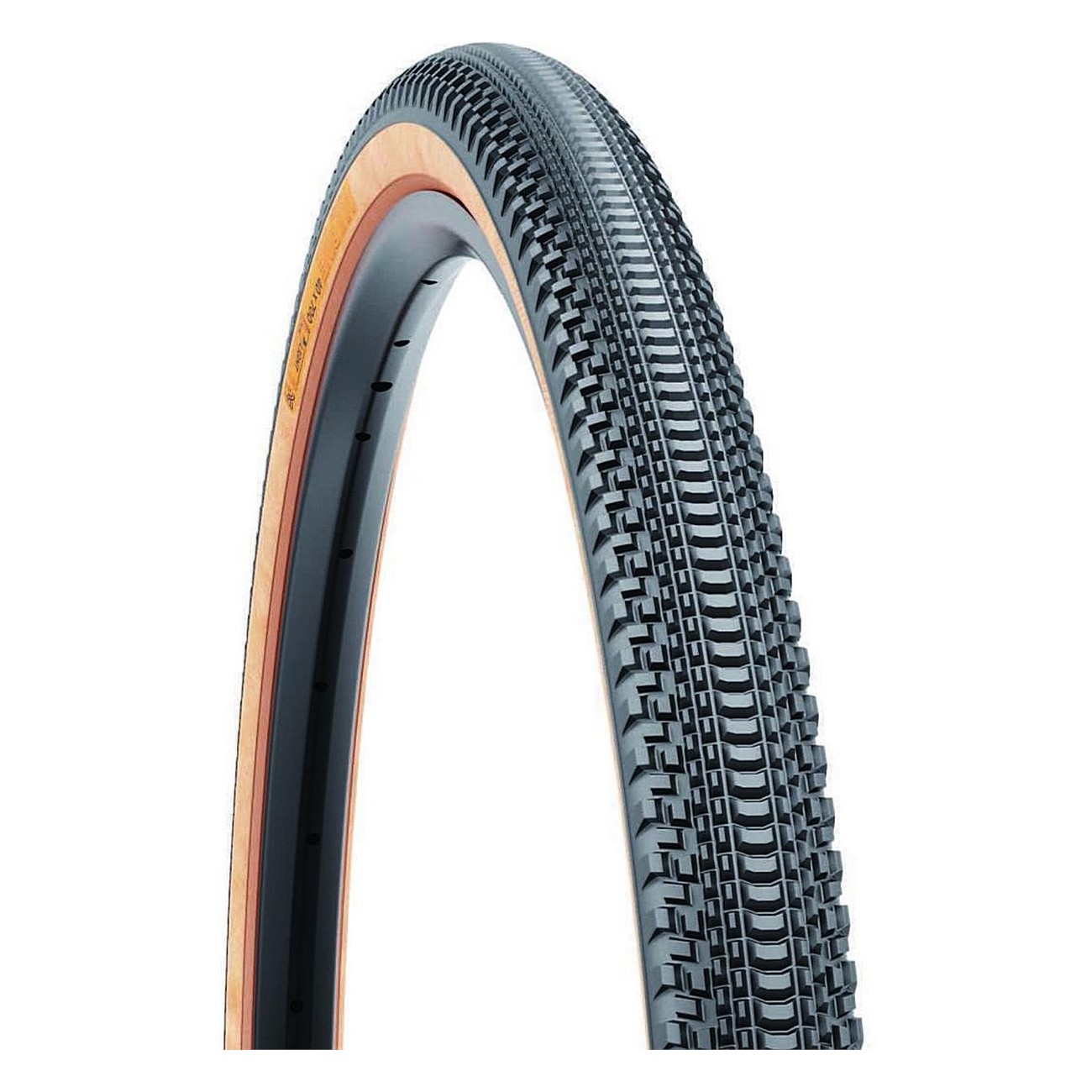 WTB Vulpine 40x700 TCS Lightweight Fast Rolling Tire, 60TPI Dual DNA, Black-Tan - 1