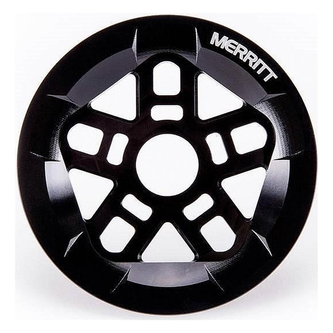 Merritt Brandon Begin 25T Black Sprocket - CNC 7075 Aluminum Pentaguard - 1