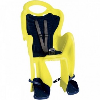 Sillín Trasero B-ONE para Portaequipajes Amarillo Reflex 22kg - BELLELL - 1