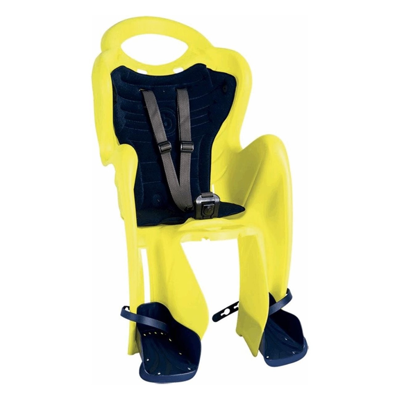 Sillín Trasero B-ONE para Portaequipajes Amarillo Reflex 22kg - BELLELL - 1