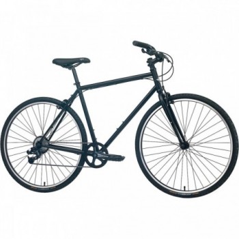 Bicicletta Fairdale Lookfar M Nero Opaco - Telaio in Acciaio, 8 Velocità, Pneumatici Continental - 1 - City - 0630950926800