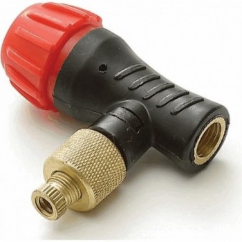 Adjustable Nylon CO2 Regulator with Silver Brass Fittings - MVTEK - 1