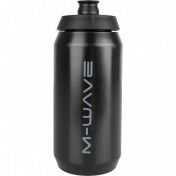 M-WAVE PBO 550 ml Trinkflasche aus schwarzem Kunststoff - 1