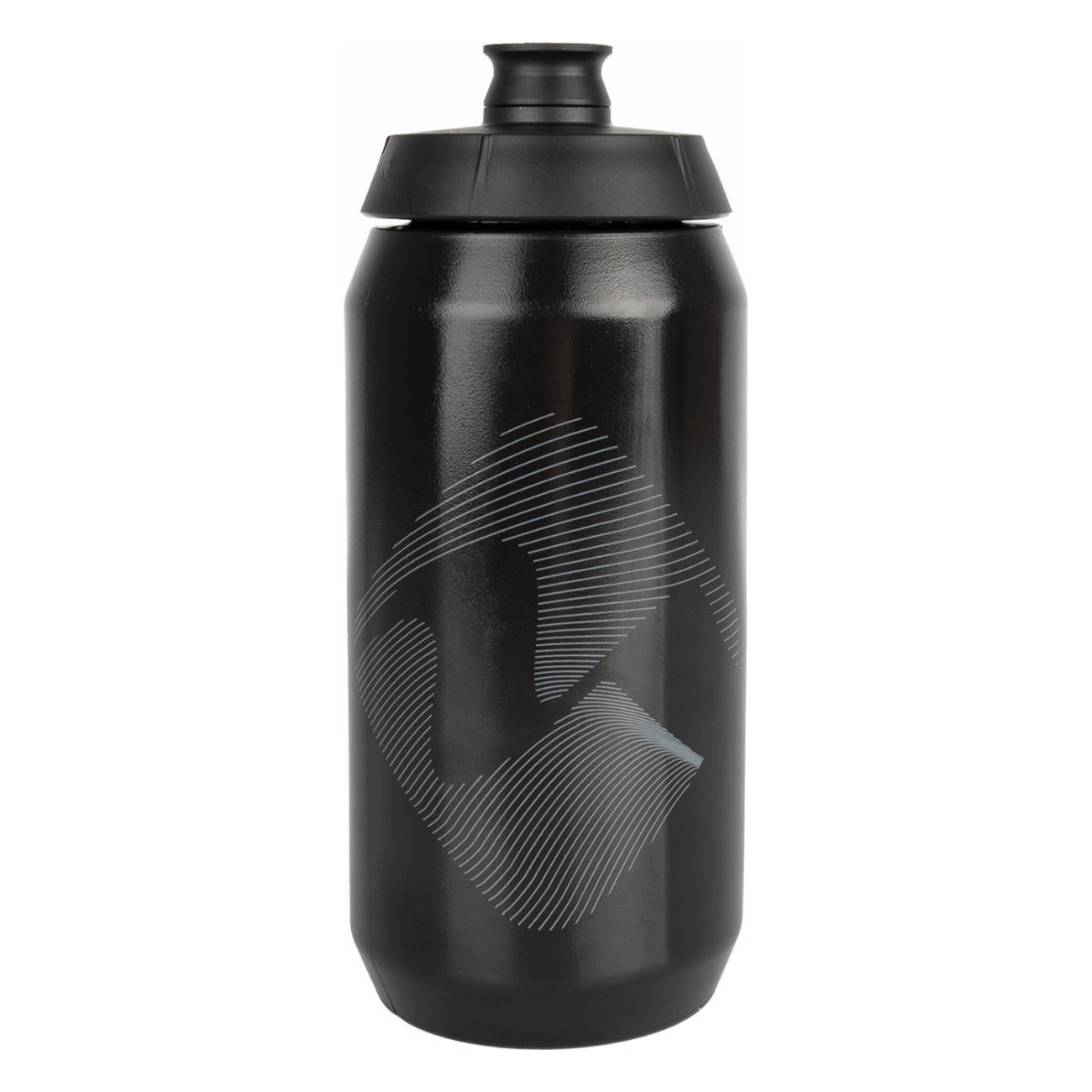 M-WAVE PBO 550 ml Black Plastic Water Bottle - 3