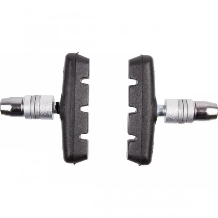 V-Brake Bremsbeläge 55mm Schwarz für MTB M-Wave - Paar mit Schraube und Mutter - 1