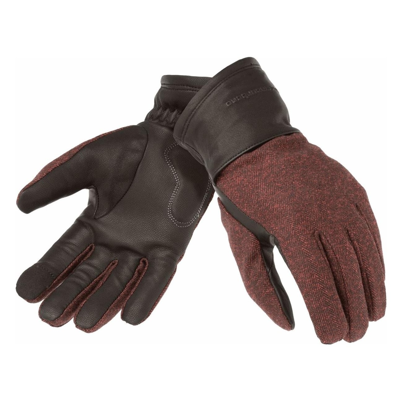 Women's Red Waterproof Bike Glove with Removable Mitten - Size L - 1