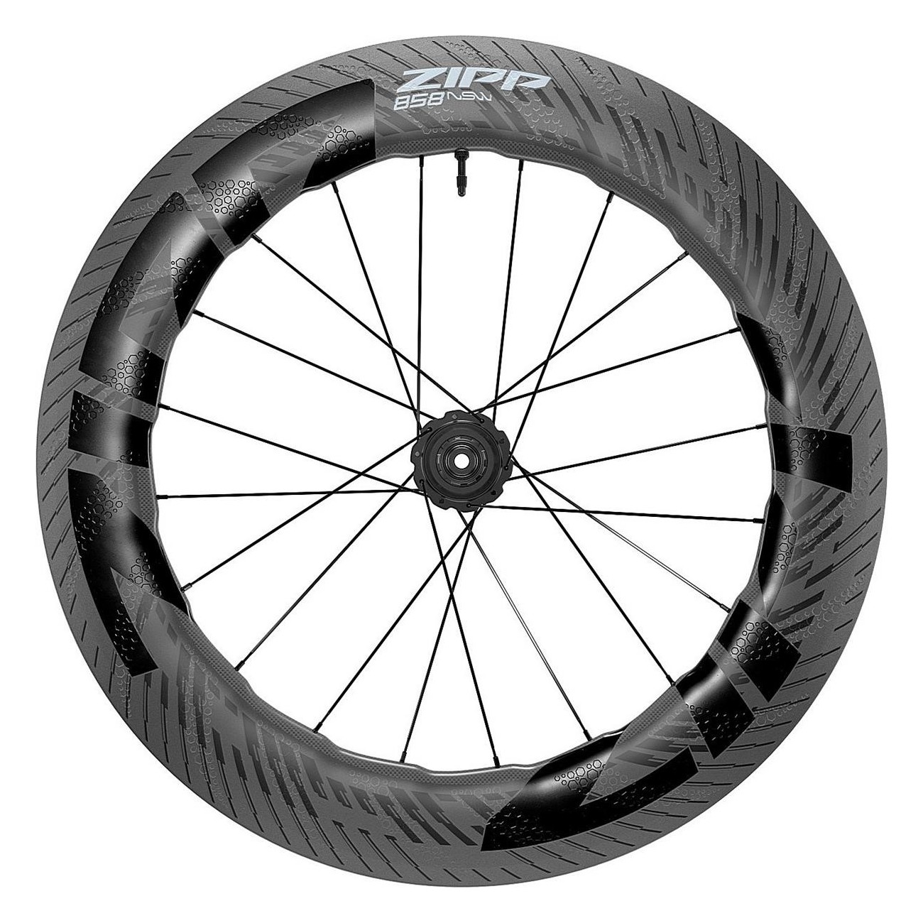 Ruota Posteriore Zipp 858 NSW Disc Centerlock Tubeless SRAM XDR - 1 - Ruote complete - 0710845879906