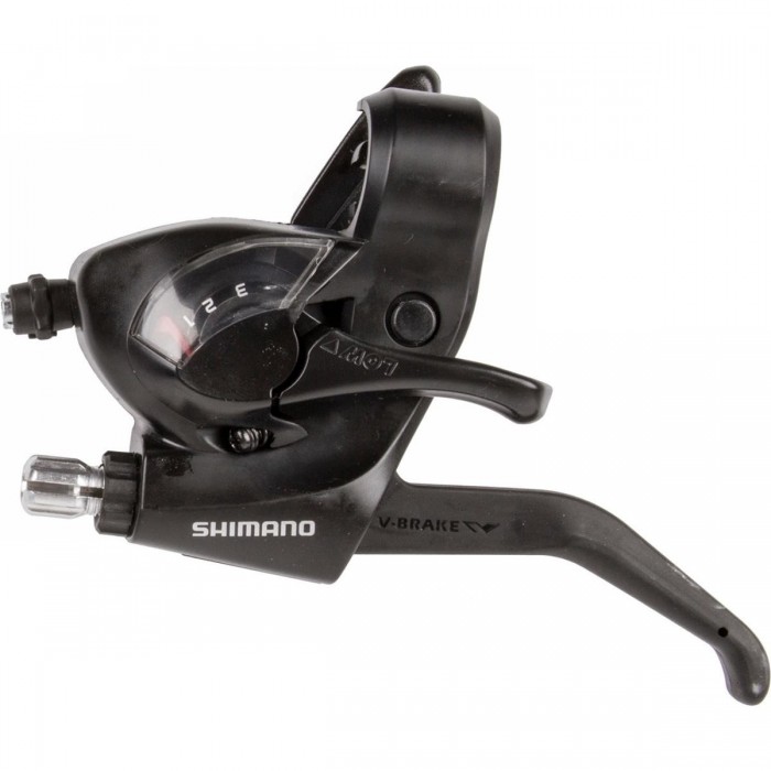 Levier de Frein/Changement Gauche Shimano ST-EF41-L 3 Vitesses 1800mm Noir - 1