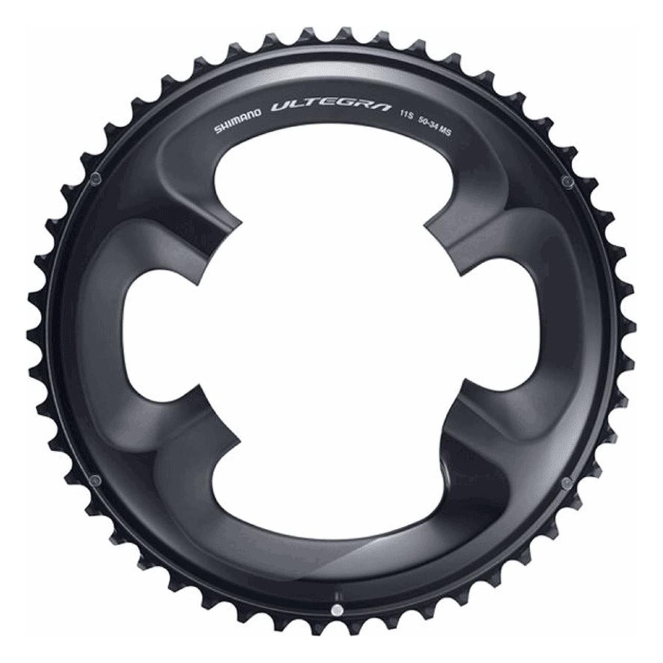 Shimano Ultegra FC-R8000 52T 2x11V Black Chainring - Exceptional Road Performance - 1