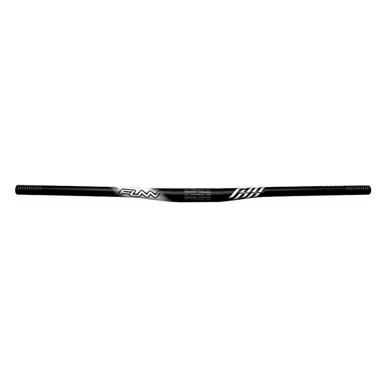 Guidon VTT FULL ON 31,8x810mm en Alliage 6061 Noir avec Rise 7mm - 1