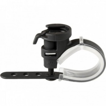 Cloche Super Mini en Laiton Noir pour Guidons 22-31.8 mm avec Support Réglable M-WAVE - 4