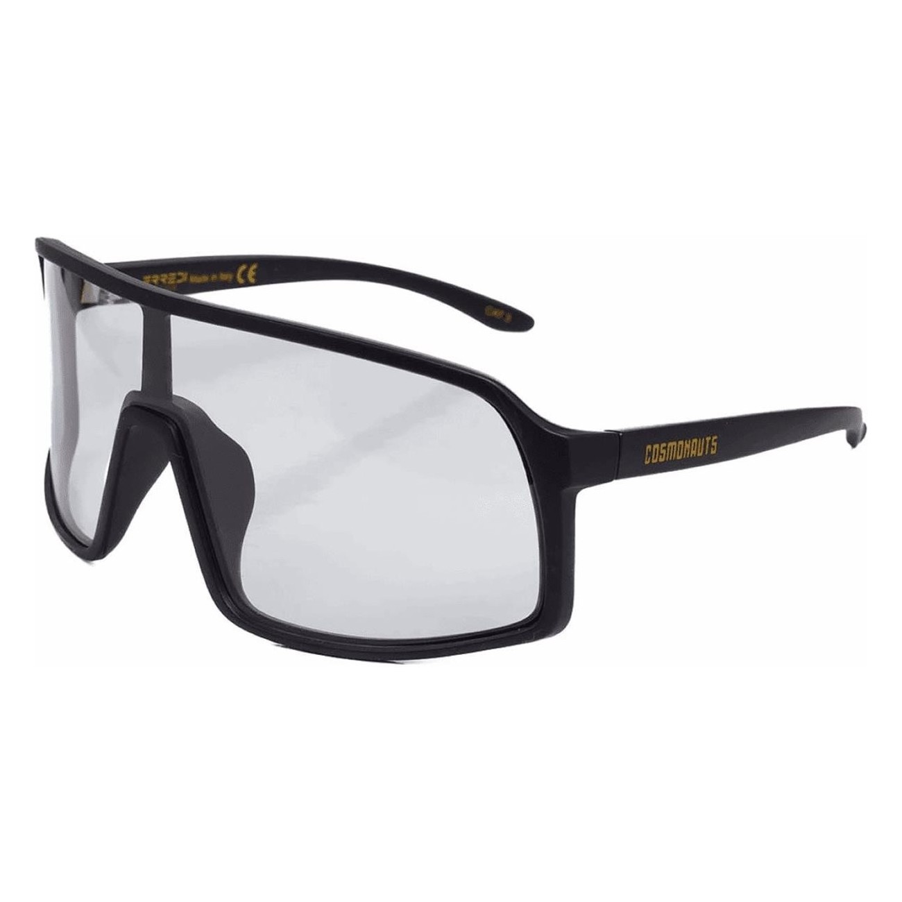 Lander Black Cycling Glasses with Photocromatic Lenses in TR90 - Lightweight - 1