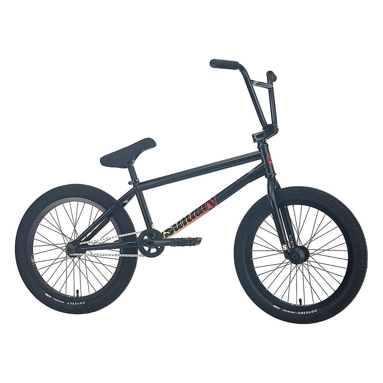 BMX Fahrrad Sunday Soundwave Special FC LHD 21' Schwarz Rostfrei, Chromrahmen - 1