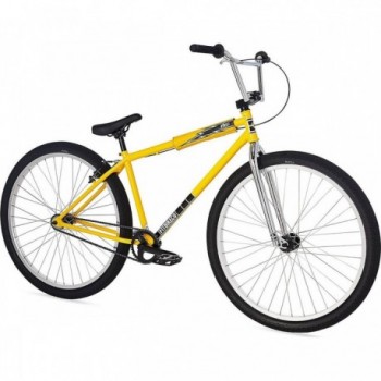 Bicicletta Cr. Giallo Uragano - Telaio Cro-Mo, Geometria 29, Freni V-Brake, Pneumatici S&M Speedball - 1 - Bmx - 0745808299781