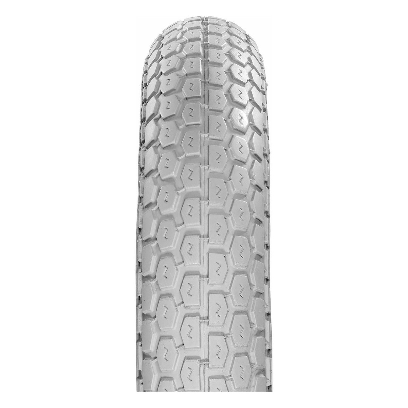 Gray Rigid Tire 12 1/2x2 1/4 for Wheelchair - ETRTO Size 62-203 - 1