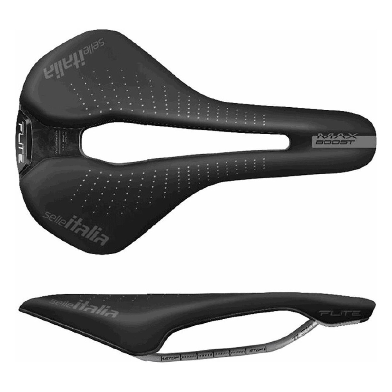 Max Flite Boost Gel Superflow Saddle 155x248mm - Comfort & Performance, 234g - 1