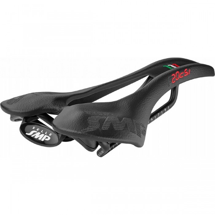 4bike F20Csi Black Ergonomic Saddle for MTB, Road and Gravel - Unisex - 1