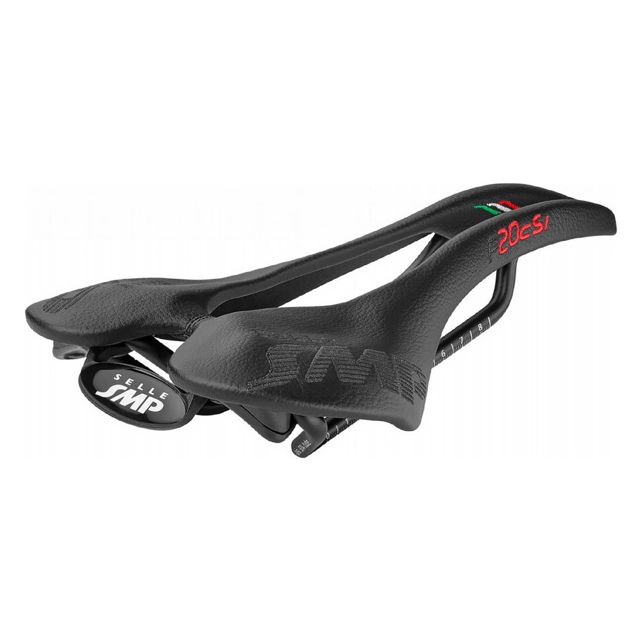 Ergonomischer Sattel 4bike F20Csi Schwarz für MTB, Straße und Gravel - Unisex - 1