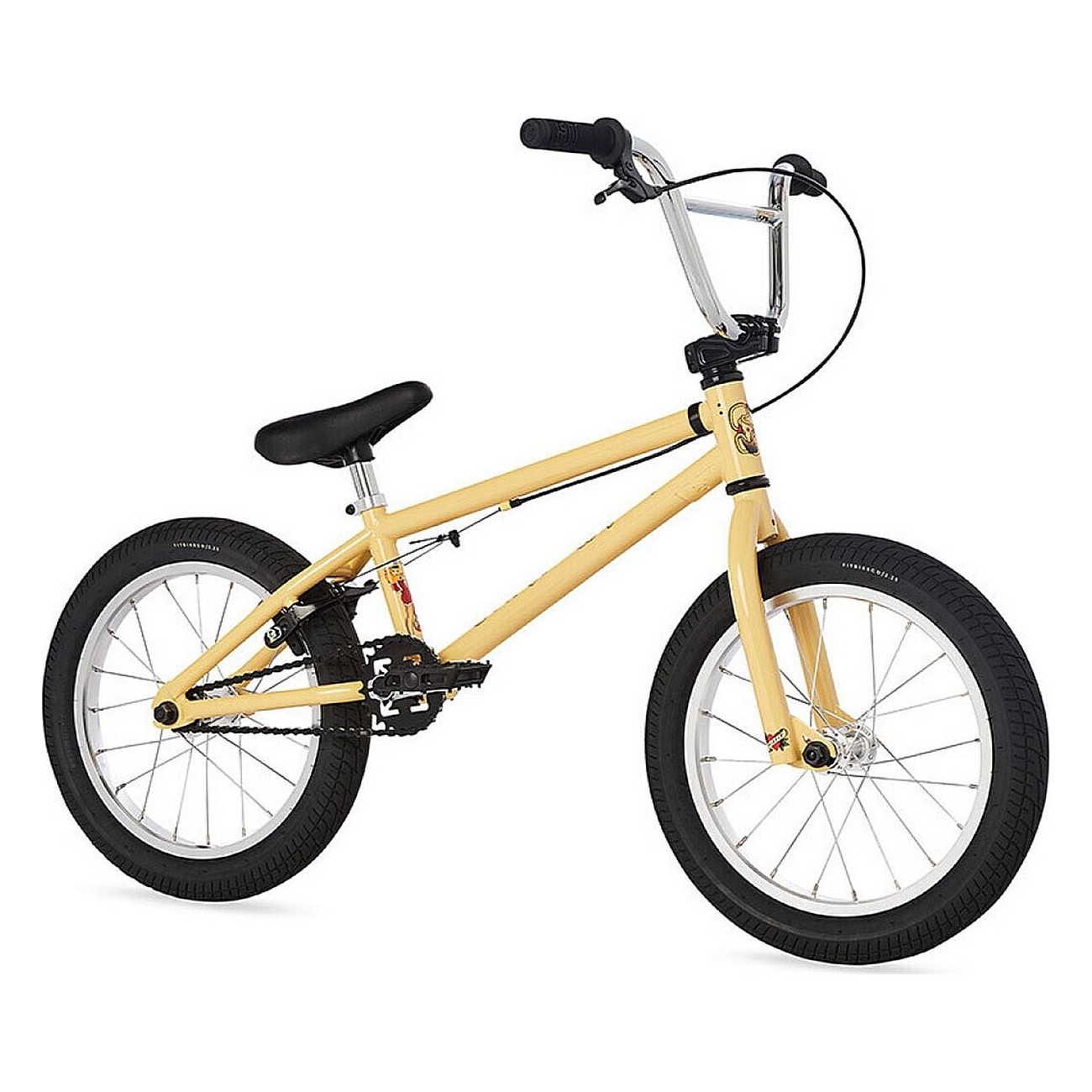 BMX Fahrrad Disadattato 16 Bone - Cro-Mo Rahmen, Odyssey Bremsen, Beige - 1