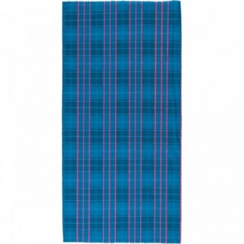 M-WAVE Blue and Red Checkered Scarf for Neck and Head - 1