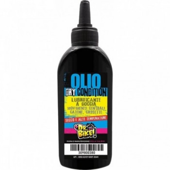 Dr.bike Aceite Lubricante 125ml para Condiciones Secas - Alta Precisión - 1