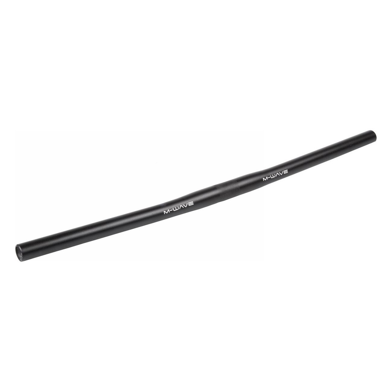 Guidon VTT M-WAVE en Aluminium Anodisé Noir 620mm, Serrage 25.4mm - 1