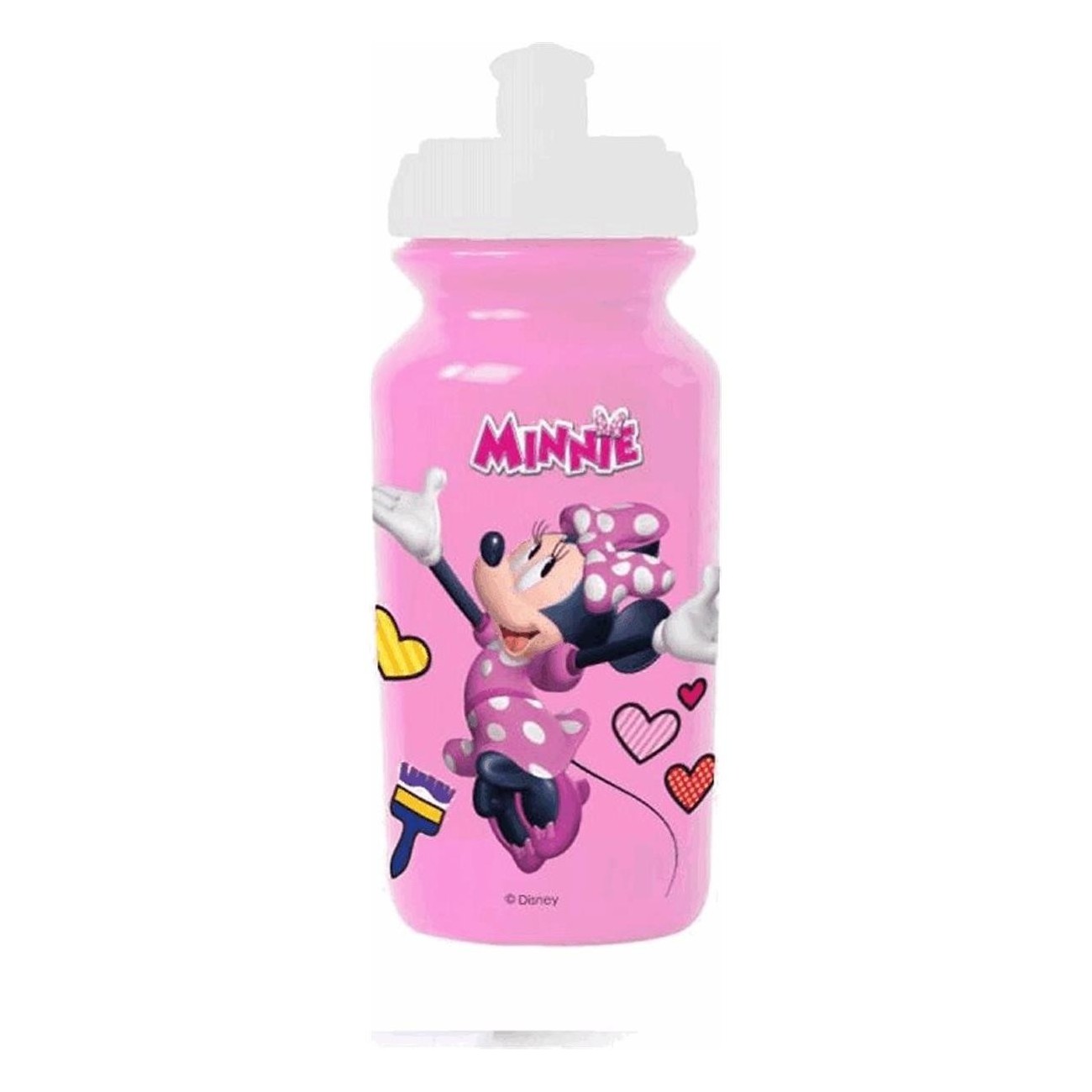 Disney Trinkflasche 380ml mit Minnie Design - Praktisch und Leicht - 1