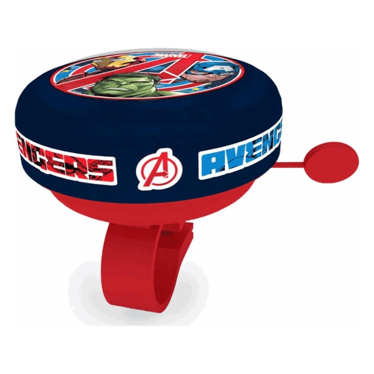 Cloche de Vélo Enfant Disney Avengers ø55mm - Pack de 10 Pièces Acier - 1