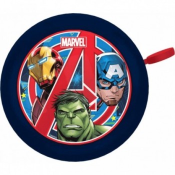 Cloche de Vélo Enfant Disney Avengers ø55mm - Pack de 10 Pièces Acier - 2