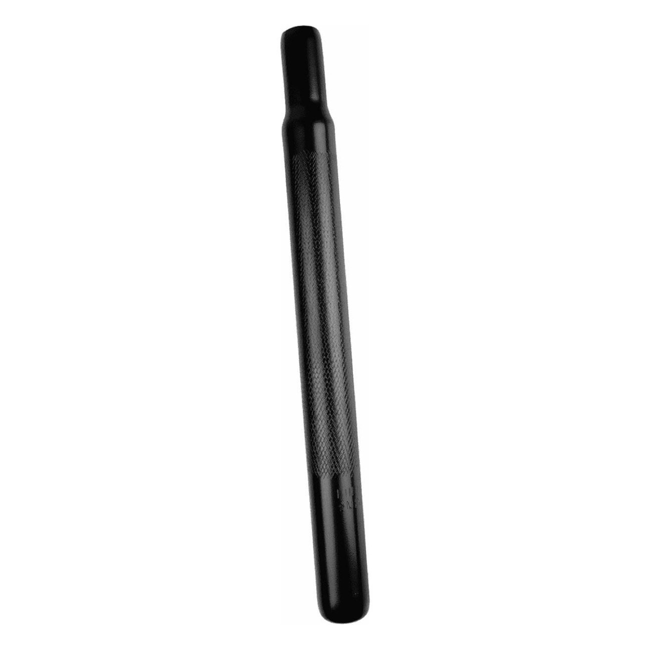 Black Grooved Steel Seatpost 25.4x300mm No Clamp - Quality & Durability for Your Bike - 1