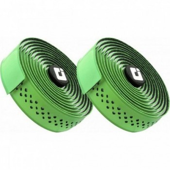 High-Performance Handlebar Tape 3.5 mm Lime - 210 x 3 cm, Shock Absorption - 1