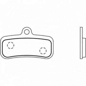 Pair of Brake Pads for E-Bike Compatible with Shimano/Tektro - Models Saint/Zee and Others - 1