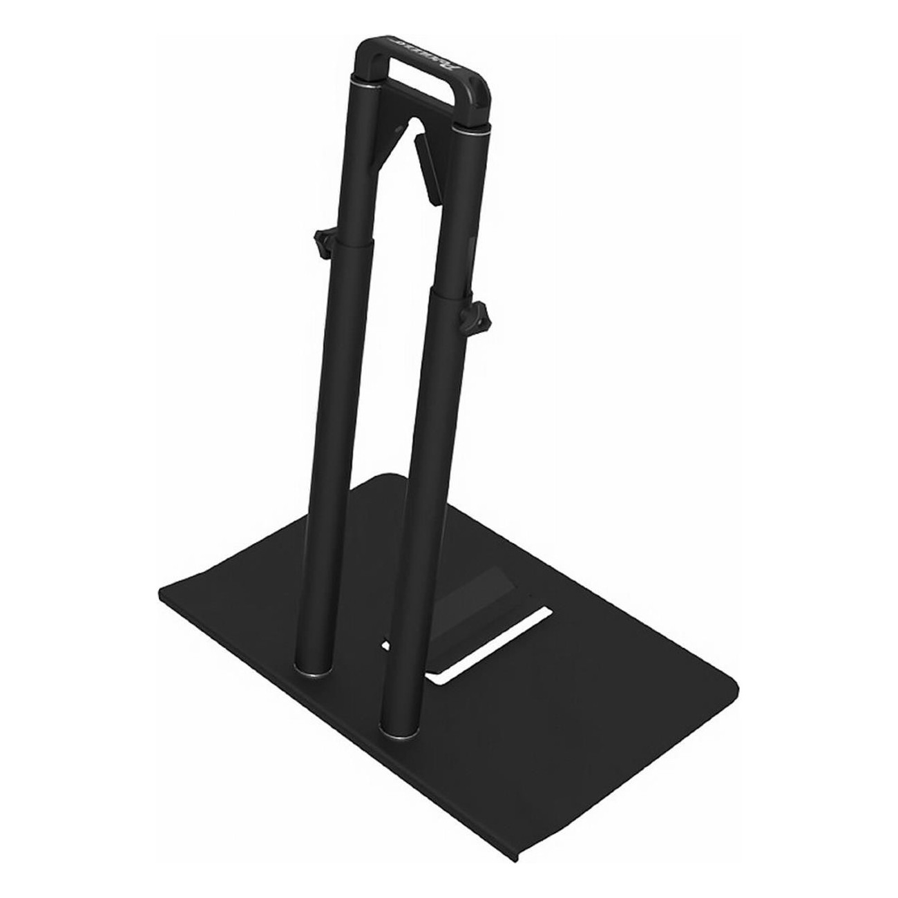 Soporte de Bicicleta de Suelo Ajustable en Acero Negro para Ruedas 24-29 Pulgadas - 1