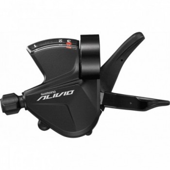 Leva Cambio Sinistra Shimano Alivio SL-M3100-L 3V Rapidfire Plus per MTB 3x9 Velocità - 1 - Comandi - 4550170620431