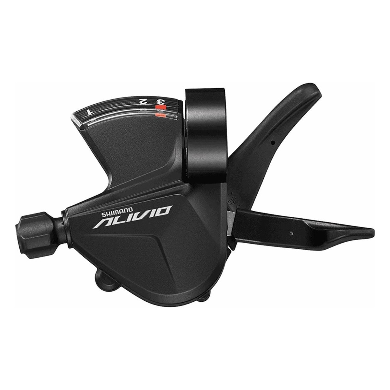 Leva Cambio Sinistra Shimano Alivio SL-M3100-L 3V Rapidfire Plus per MTB 3x9 Velocità - 1 - Comandi - 4550170620431