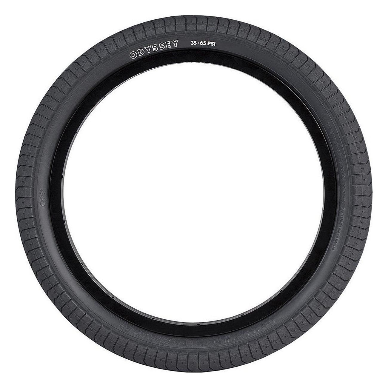 Path Pro 2.4 Tire for BMX, Low Pressure 35-65 PSI, Blackwall - 1