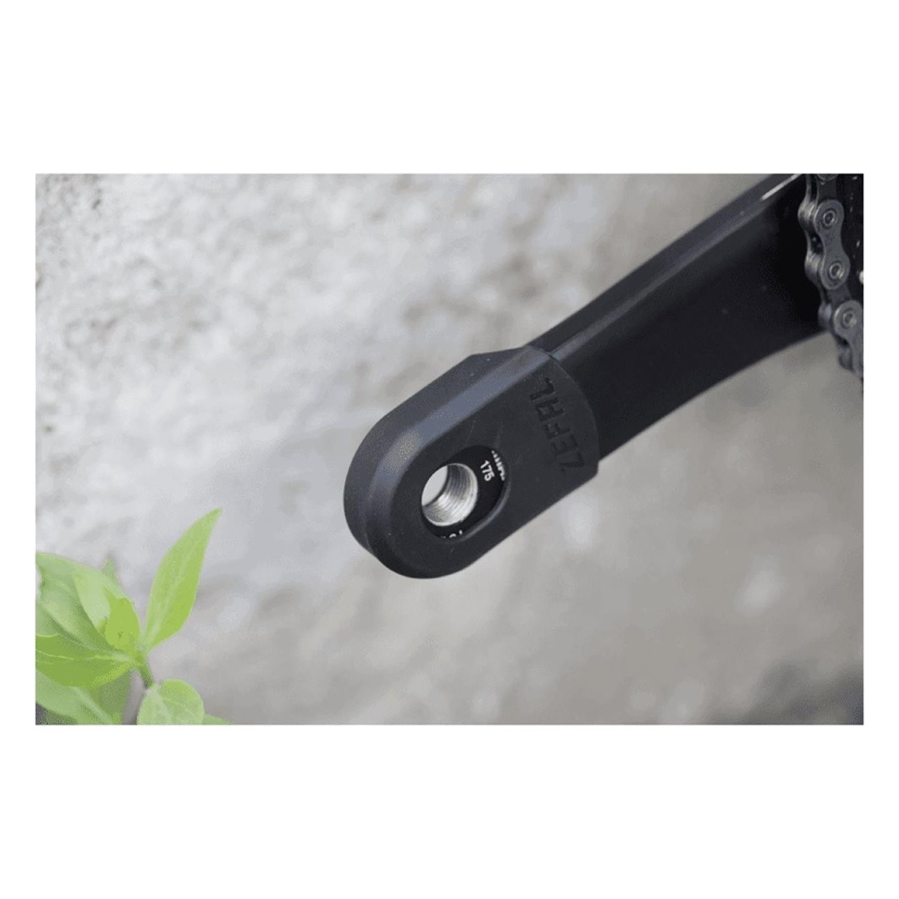 Crank Armor Pedal Protection aus schwarzem Thermoplastik für Sram und Shimano - 2