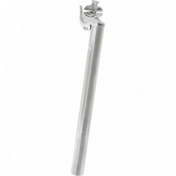 M-Wave Rapid Swap Aluminum Seatpost Silver 27.2x350mm with Quick Release - 2