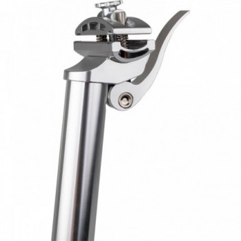 M-Wave Rapid Swap Aluminum Seatpost Silver 27.2x350mm with Quick Release - 4