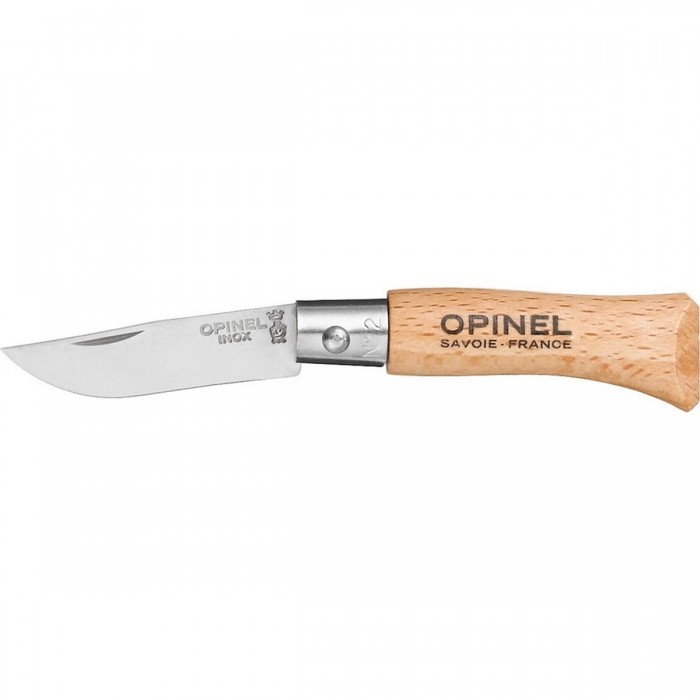 Opinel Viroblock N°2 Inox - Ensemble de 12 Couteaux Compacts et Polyvalents - 1