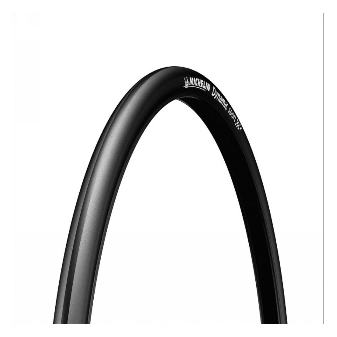 700x28 Dynamic Sport Black Rigid Tire for City and Trekking - 1