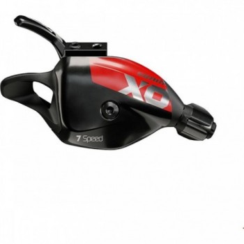 Leva del Cambio X01DH Trigger 7 Velocità Posteriore con Morsetto Discreto Rosso per Downhill - 1 - Comandi - 0710845837159